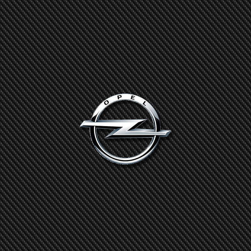 Opel Carbon, badge, emblem, logo, HD phone wallpaper