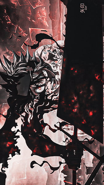 Japanese Anime Wallpaper Black Clover Asta X Evil Manga Poster