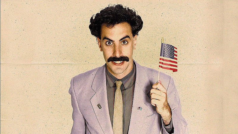 Sacha Baron Cohen as Borat Sagdiyev, HD wallpaper