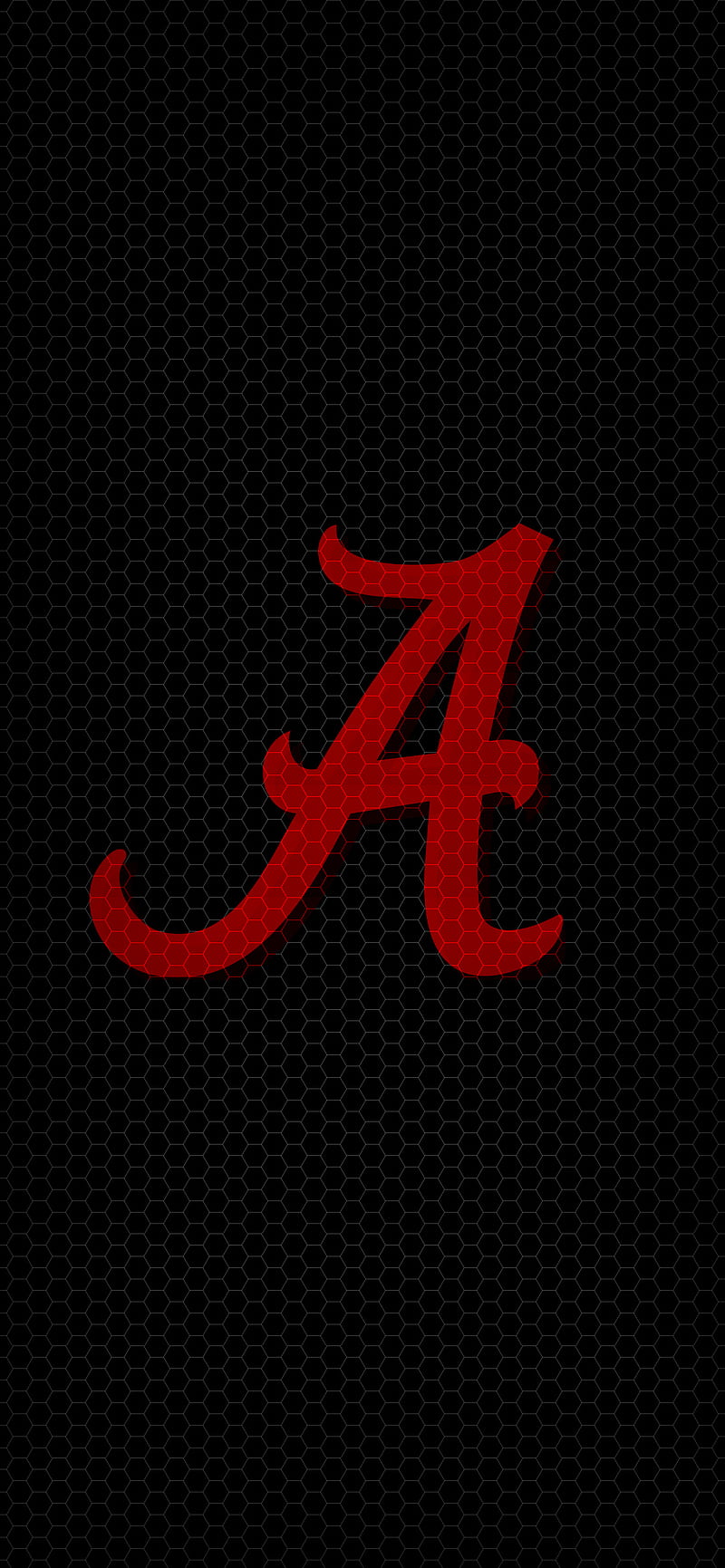 Alabama Script 1, crimson, football, iphone, logo, tide, HD phone wallpaper