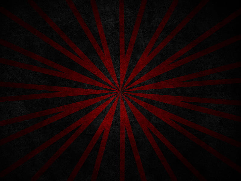 lines, rotation, red, black, HD wallpaper