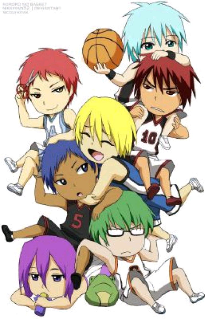 Aomine, Kagami, Kise - knb  Kuroko no basket characters, Kuroko
