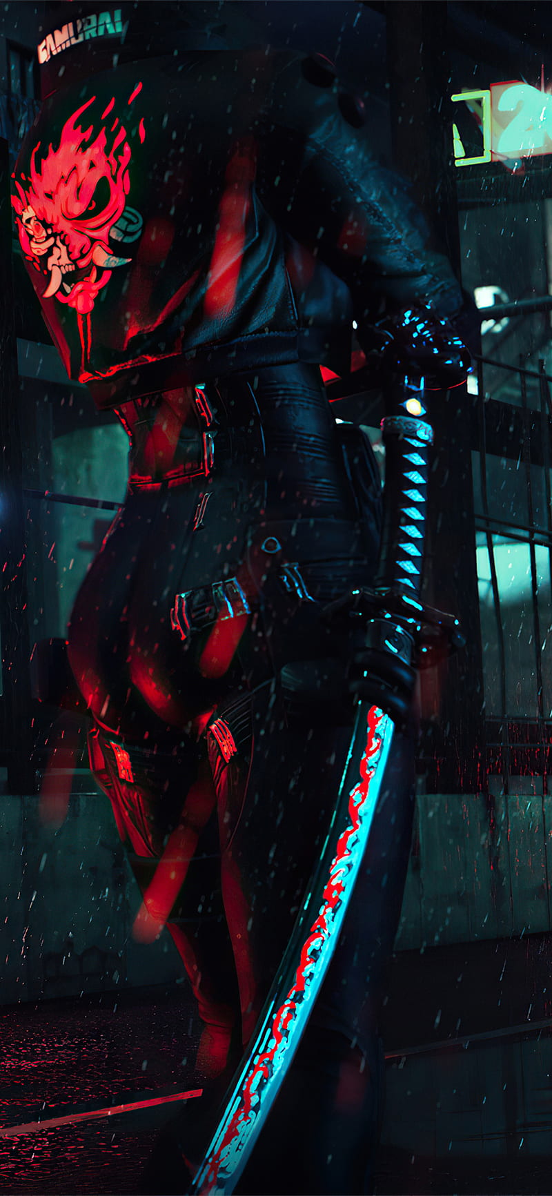 1440x2560 Mobile Wallpaper I made on Photoshop : r/cyberpunkgame