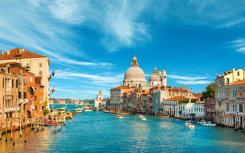 Grand Canal Venice Italy, Venice, Italy, beauty, Grand, Canal, HD wallpaper