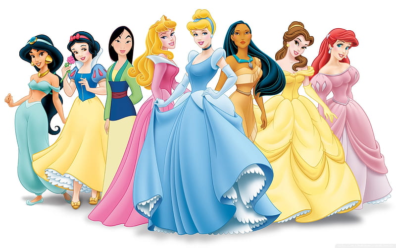 Disney princess-Disney characters work, HD wallpaper | Peakpx