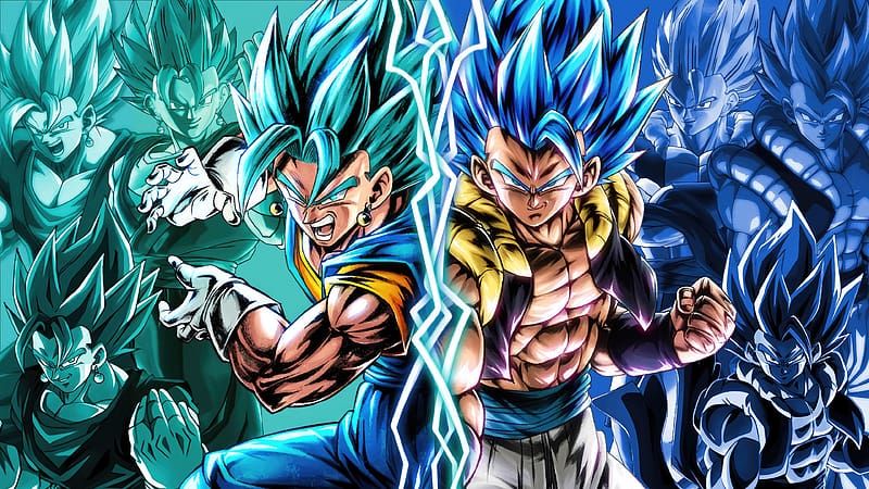 Download Image Gogeta and Vegito Ready to Battle Wallpaper  Wallpapers com