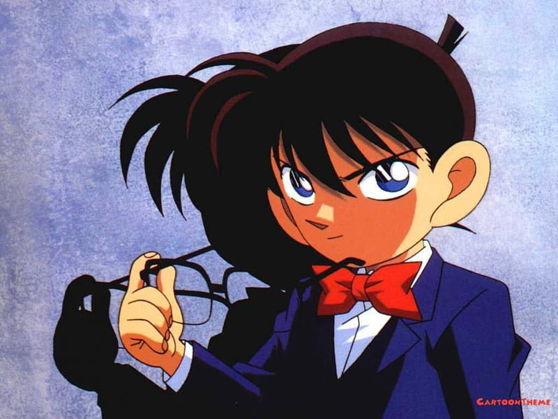 Conan Edogawa, Megane, Detective Conan, Male, HD wallpaper