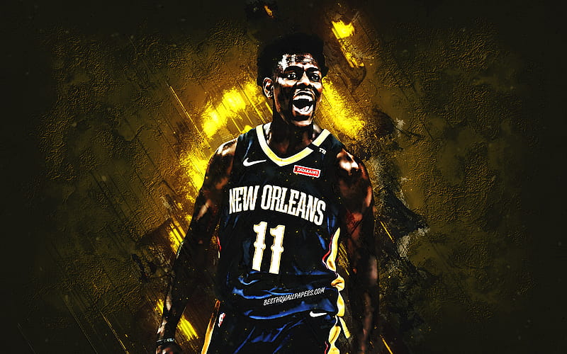 Jrue Holiday, New Orleans Pelicans, American basketball player, NBA, portrait, face, United States, basketball, USA, HD wallpaper