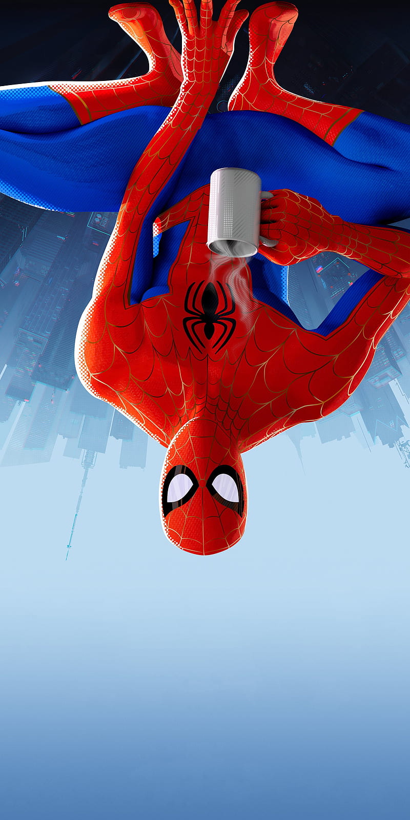 Peter B Parker, into the spiderverse, marvel, peter parker, spider man, HD phone wallpaper