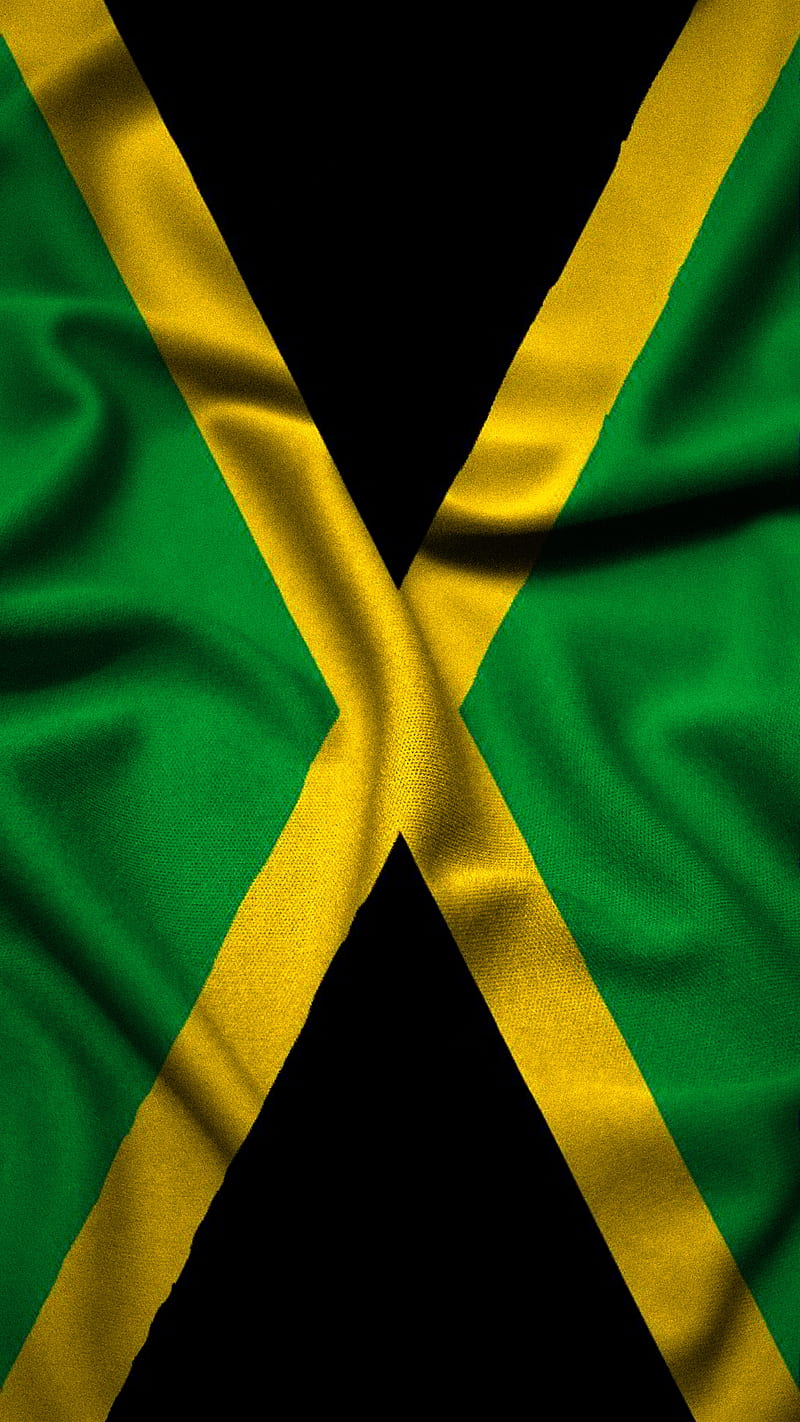 Posavasos cuadrado único-Caribe KINGSTON Jamaica Bandera #5519 