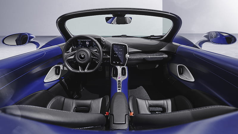 McLaren Elva Roadster Windscreen 2021 Interior 2, HD wallpaper