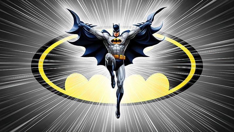 Batman, Batman Logo, DC Comics, HD wallpaper