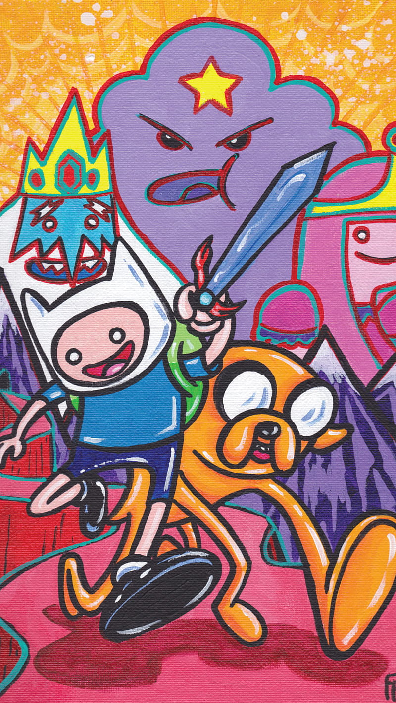 Adventure Time, cute, HD phone wallpaper