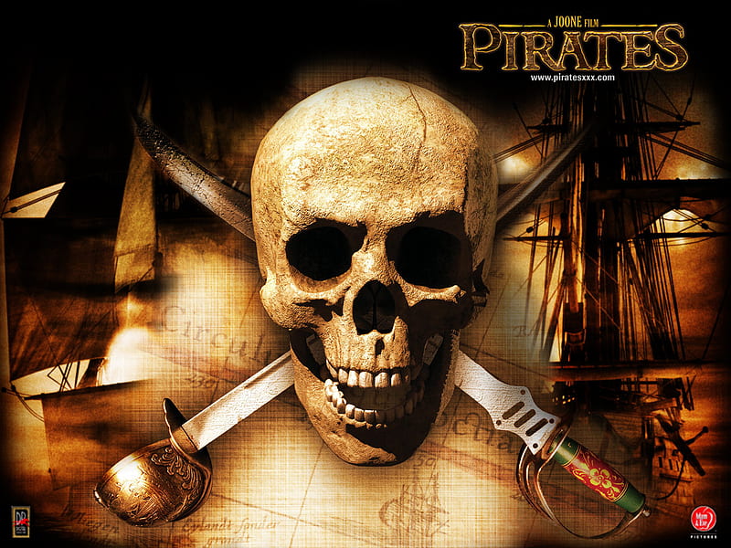 Pirates, skull and crossbones, HD wallpaper | Peakpx