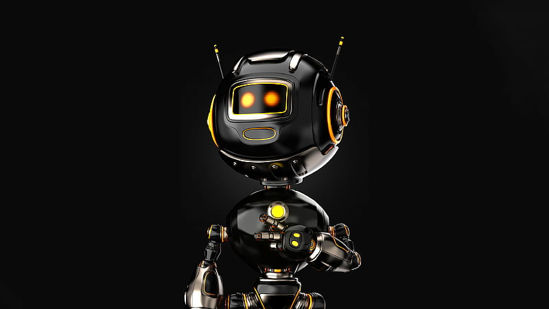 Humanoid Robot , robot, artist, artwork, digital-art, behance, HD wallpaper