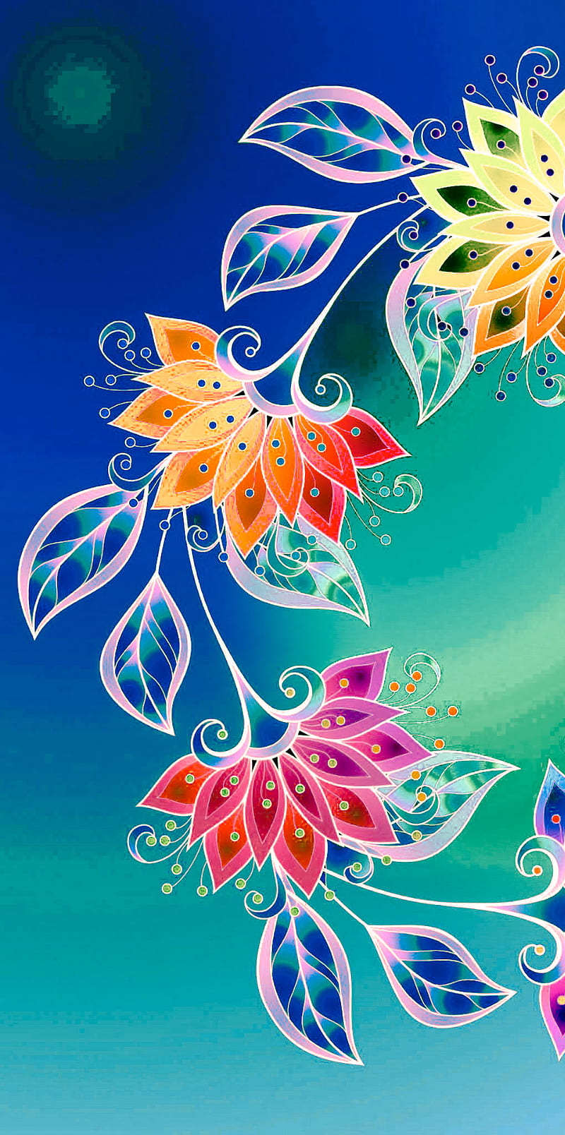 Multi flo, flower, mandala, HD phone wallpaper | Peakpx