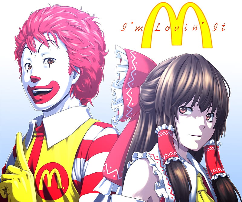 Anime McDonalds, burger, drink, fast, food, fries, logo, sauce, HD phone  wallpaper | Peakpx