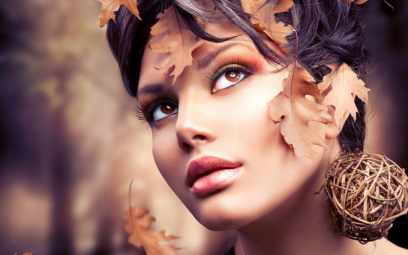720p Free Download Fall Autumn Look Gorgeous Faces Colors
