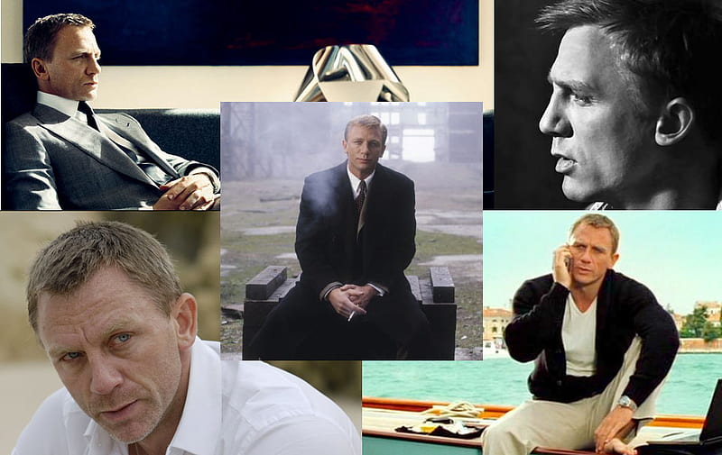 Daniel Craig Collage, collage, movies, daniel craige, actor, HD ...