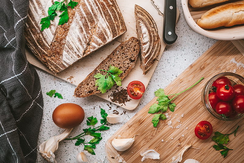 Food, Bread, Baking, Still Life, HD wallpaper