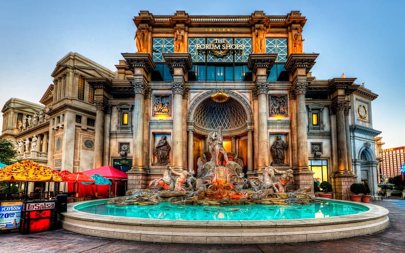 4K] The Forum Shops at Caesars Palace - Las Vegas 