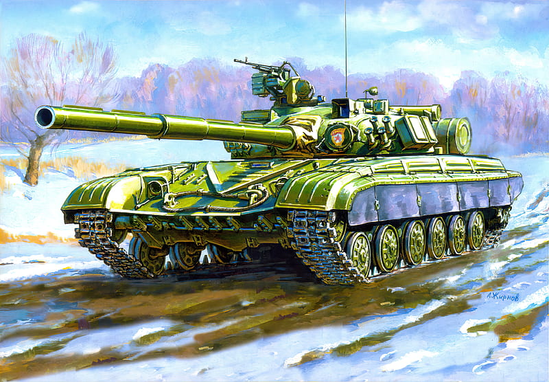 Tanks, T-64, HD wallpaper