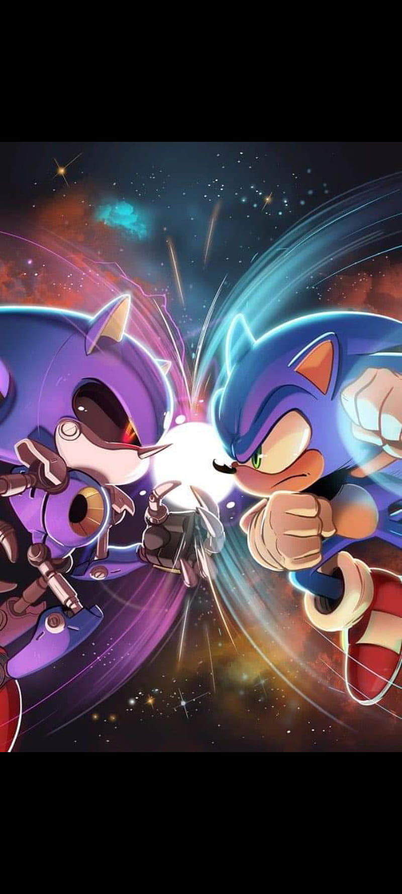 Sonic Frontiers Artwork Version 2 Wallpaper - Cat with Monocle