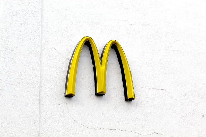  Logotipo de mcdonald amarillo, Fondo de pantalla HD