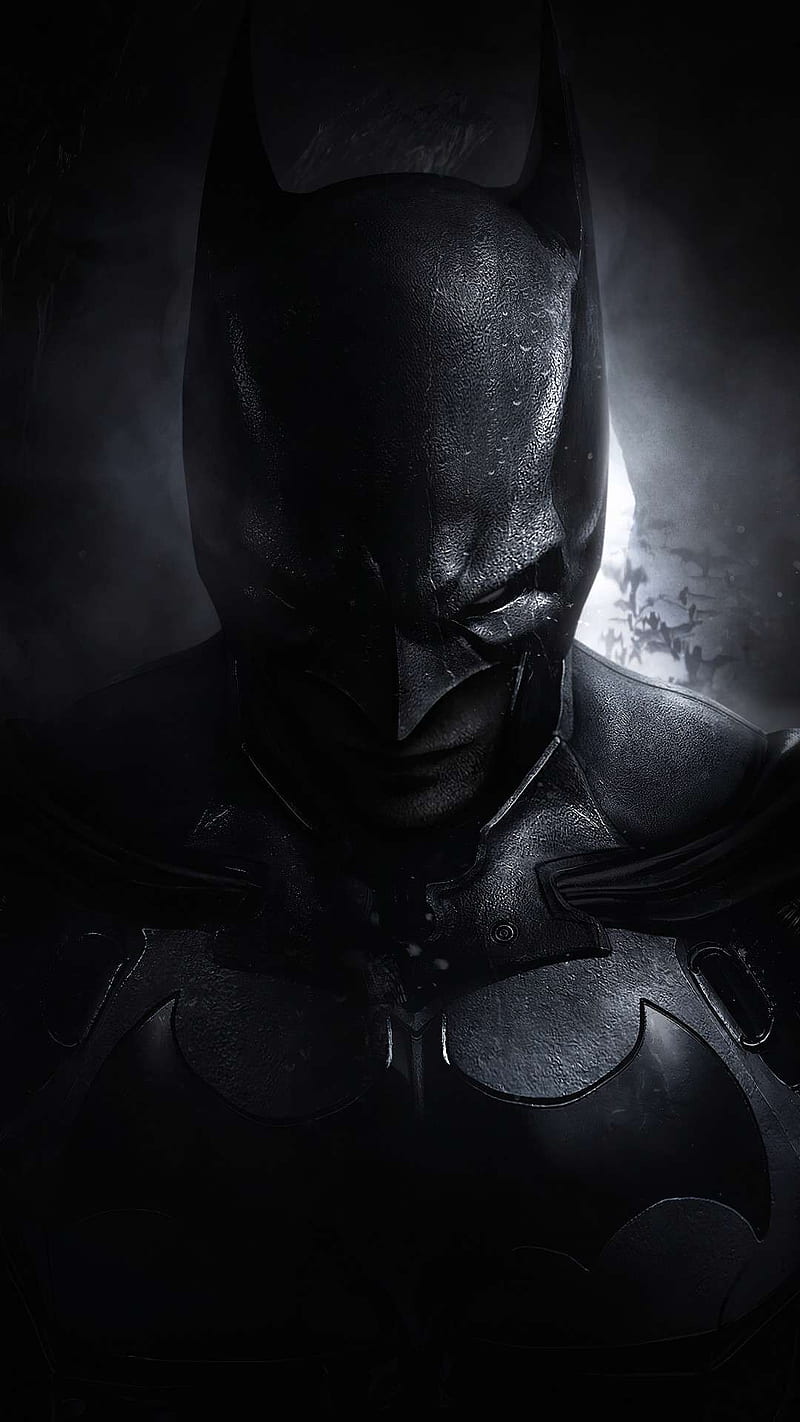Batman, bat, black, dark, hero, man, marvel, super, HD phone wallpaper