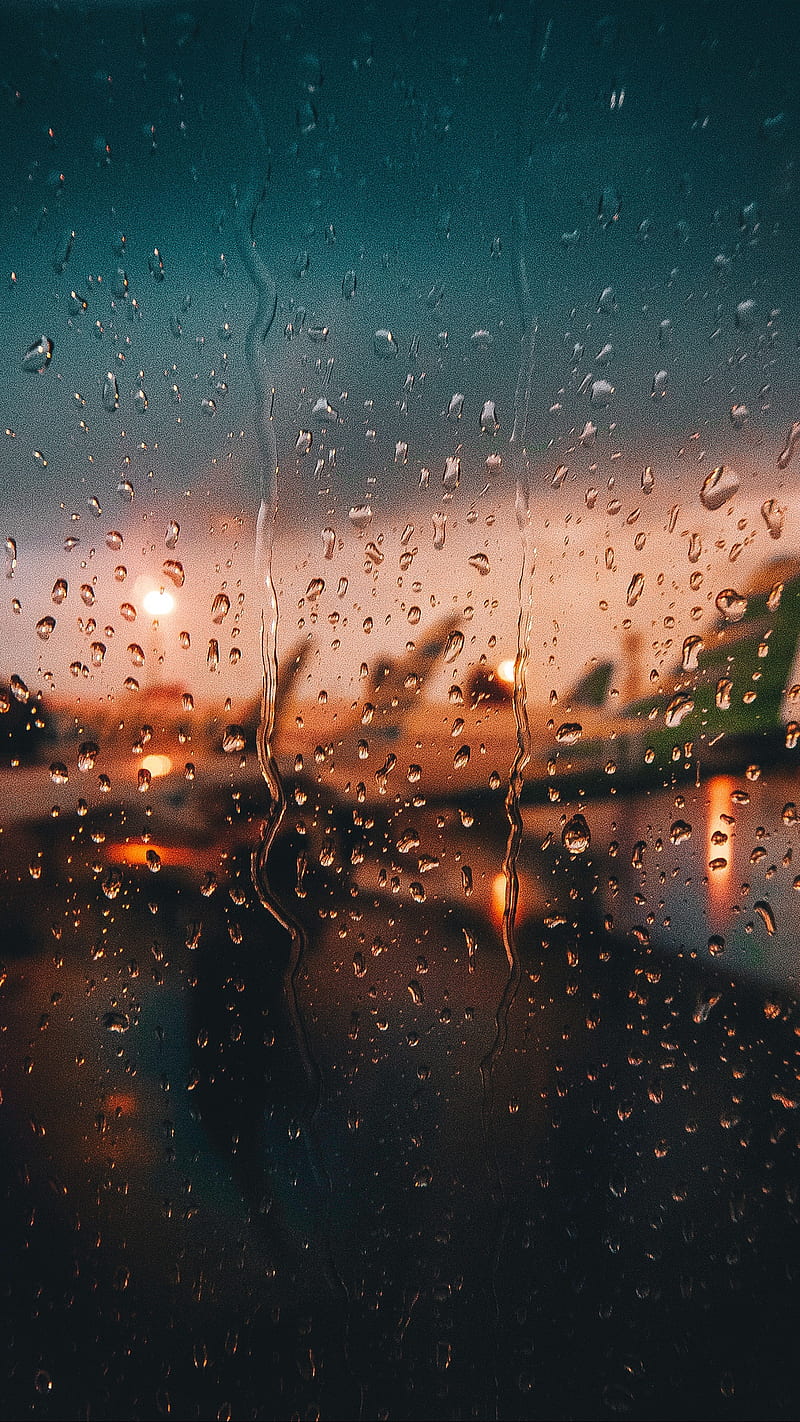 Rain Droplets, cool, faded, love, moody, nature, rainy, romance, vibe, HD  phone wallpaper | Peakpx