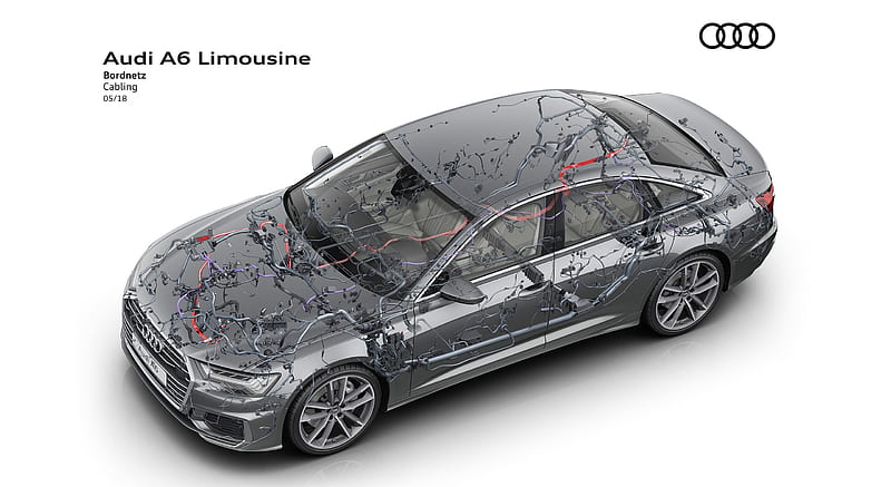 2019 Audi A6 - Cabling , car, HD wallpaper