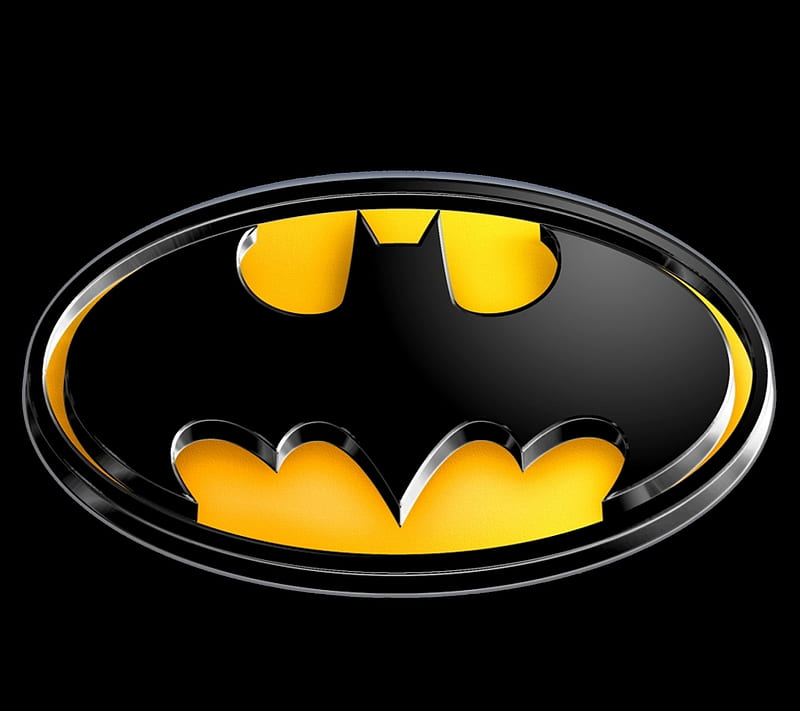 Batman Emblem, bat, black, logo, man, movie, nice, yellow, HD wallpaper |  Peakpx