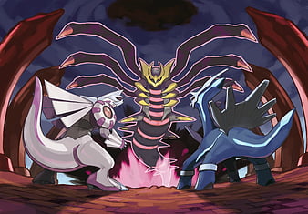 pokemon darkrai vs dialga vs palkia