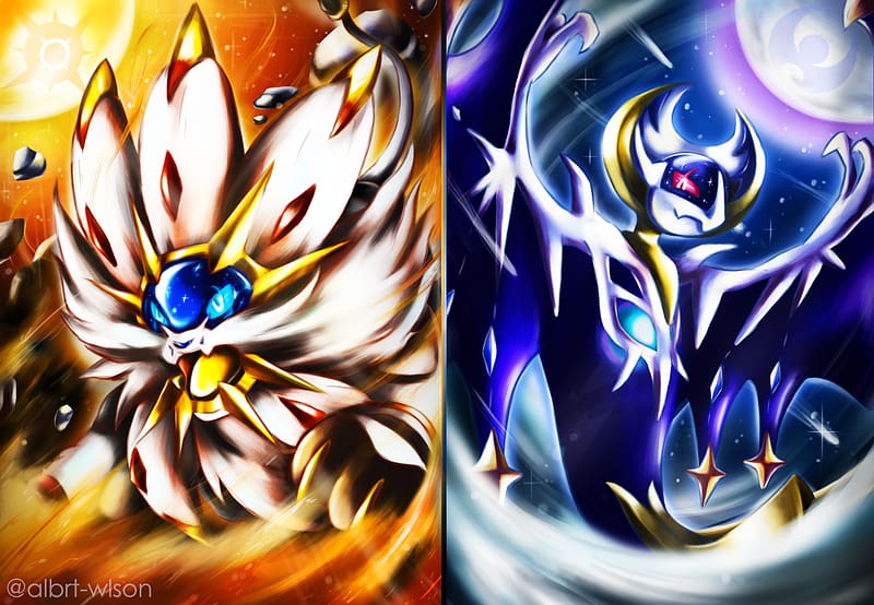 Solgaleo & Lunala Wallpaper | Pokemon pictures, Pokémon tcg, Mythical  pokemon