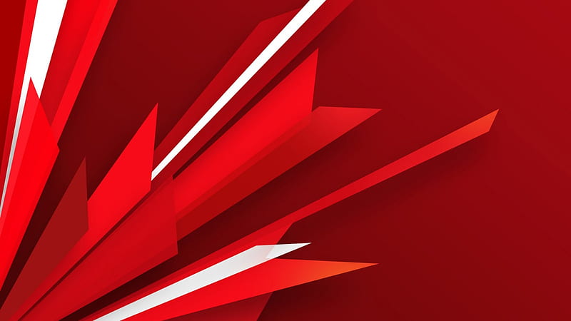 Red Burst Abstract, red, red background, graphics, burst, abstract, vector, HD wallpaper