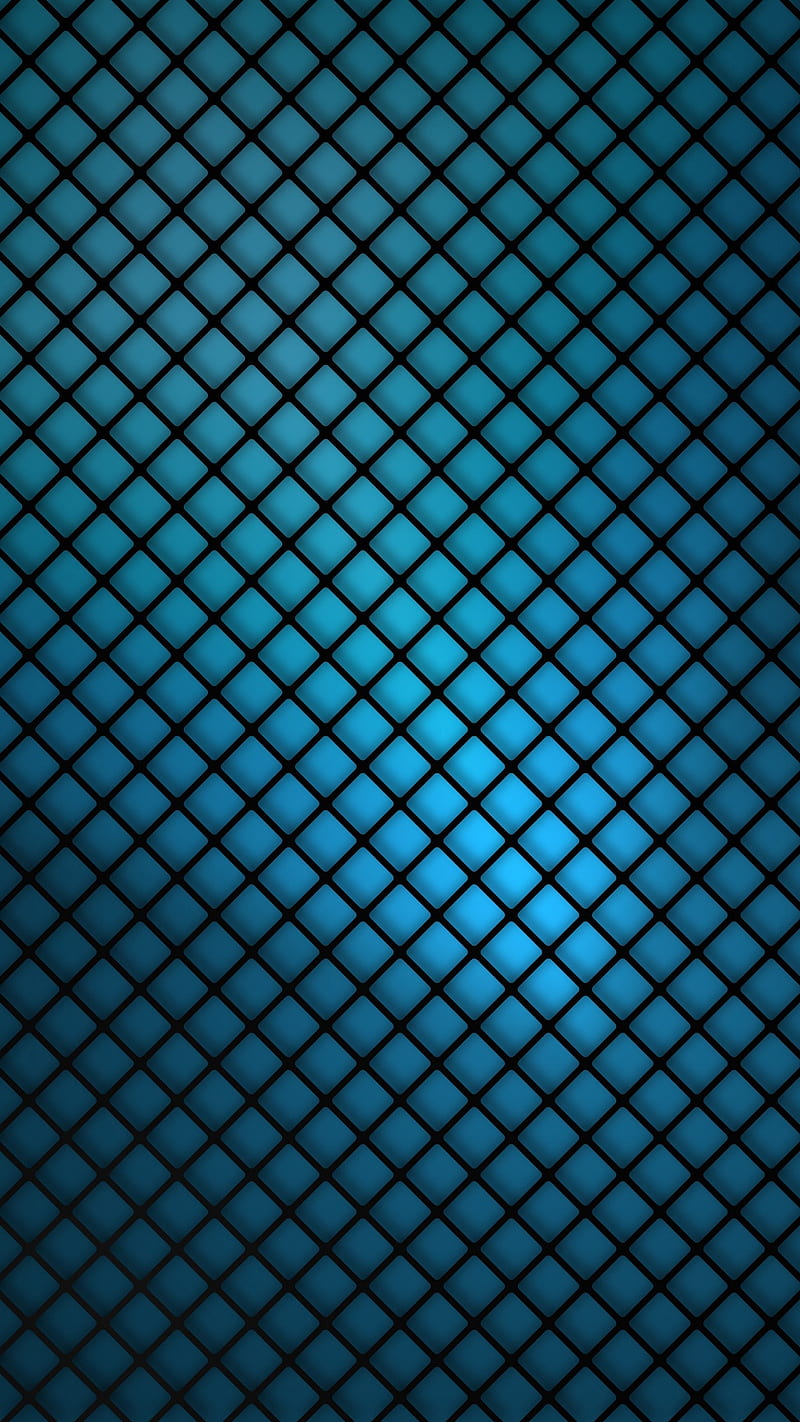 Grid, abstract, background, blue, mesh, pattern, texture, HD phone ...