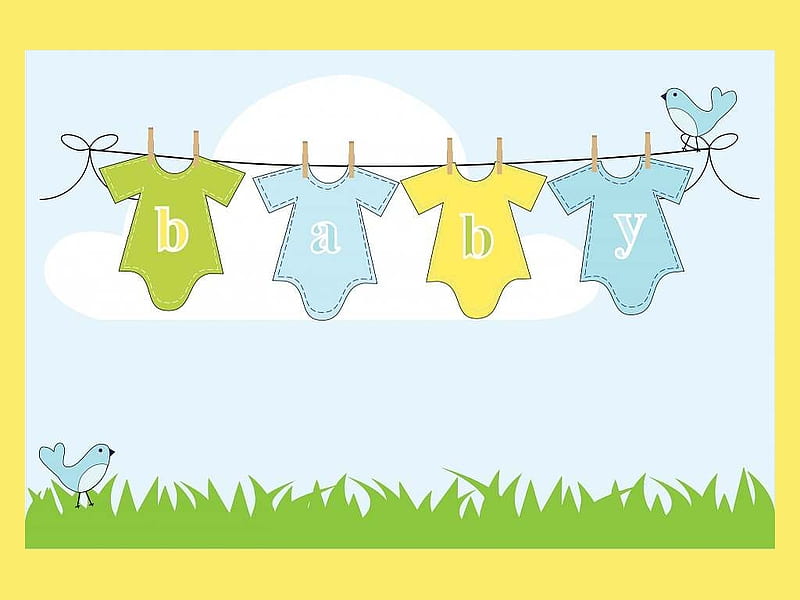 BABY, Baby Shower, With Child, Expecting, Card, HD wallpaper