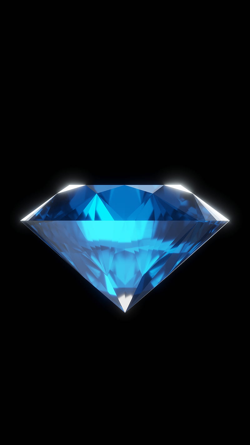 Sapphire, blue, diamond, diamonds, gem, gems, gemstones, ultra, HD phone  wallpaper | Peakpx