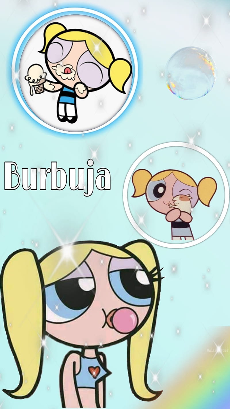 Burbuja, caricatura, HD phone wallpaper