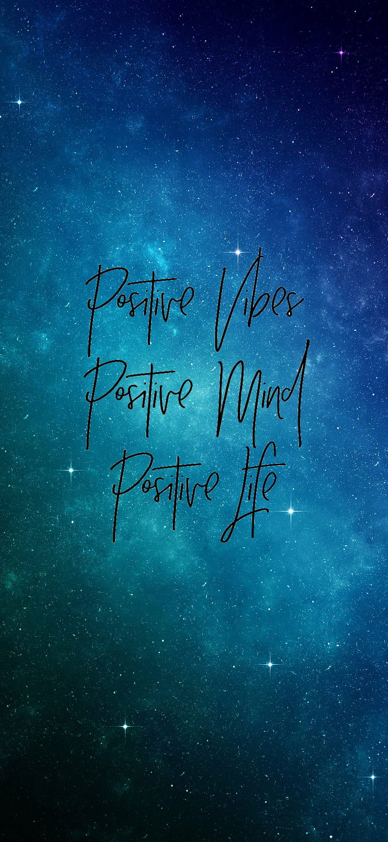 Positive Quote, quotes, vibes, mind, life, galaxy, word, HD phone wallpaper  | Peakpx