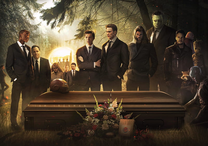 Tony Stark Funeral Avengers Endgame, HD wallpaper