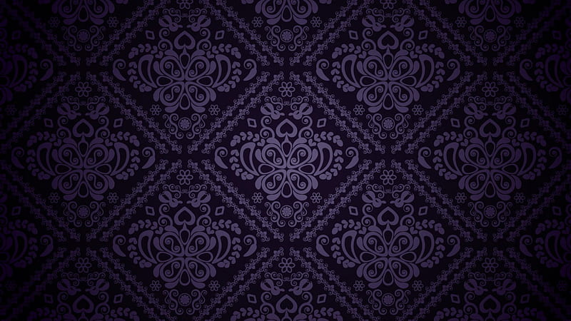 Dark Purple Pattern, graphics, purple, vector, patterns, HD wallpaper |  Peakpx