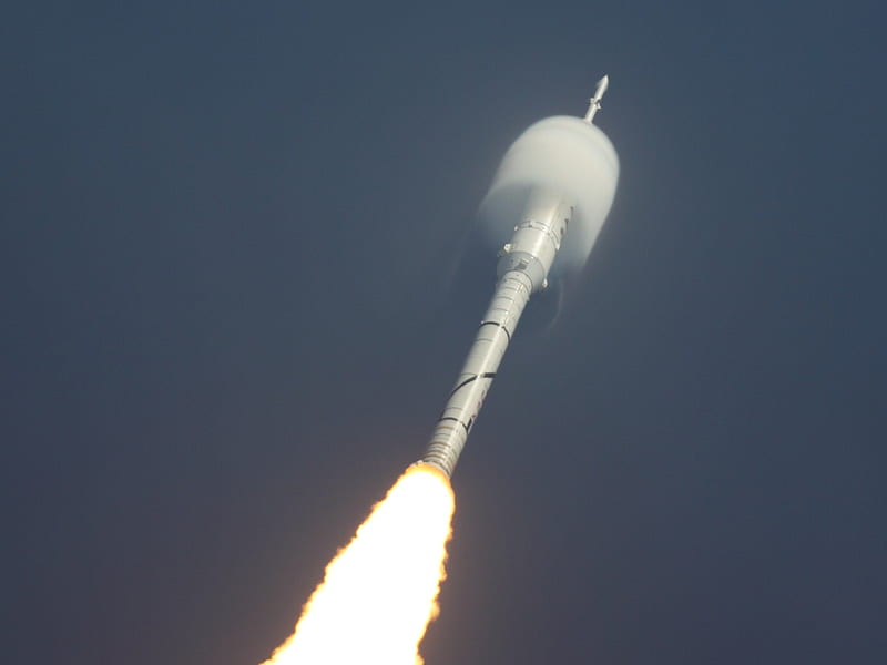 Ares 1 X Rocket Lifts Off, rocket, lift-off, space, nasa, shuttle, HD wallpaper