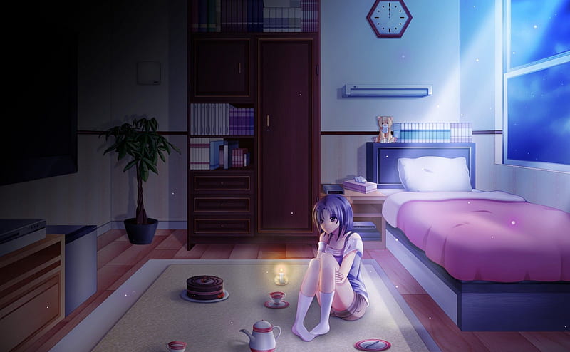 HD lonely anime girl wallpapers | Peakpx
