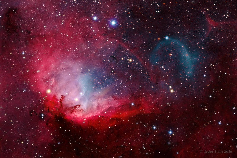 The Tulip and Cygnus X-1, stars, cool, space, fun, galaxies, HD wallpaper
