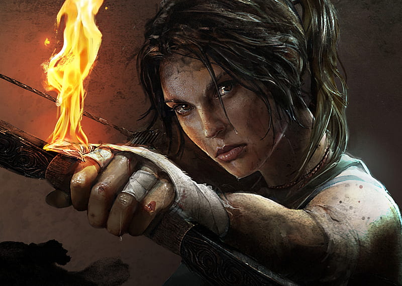Tomb Raider Lara Croft Artwork , tomb-raider, games, xbox-games, ps-games, pc-games, HD wallpaper
