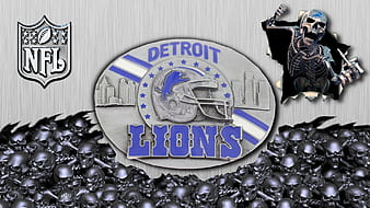 NFL teams logo wallpaper - PixelsTalk.Net  Detroit lions wallpaper,  Detroit lions, Lion wallpaper