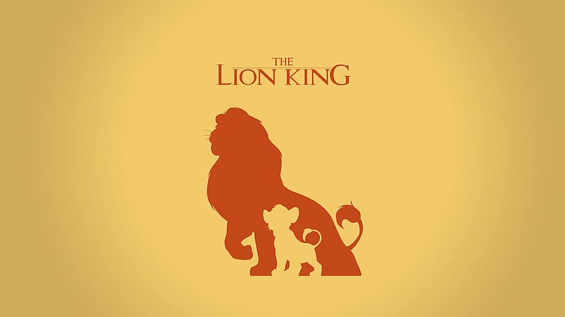 The Lion King 1994, the-lion-king, movies, minimalism, minimalist, HD wallpaper