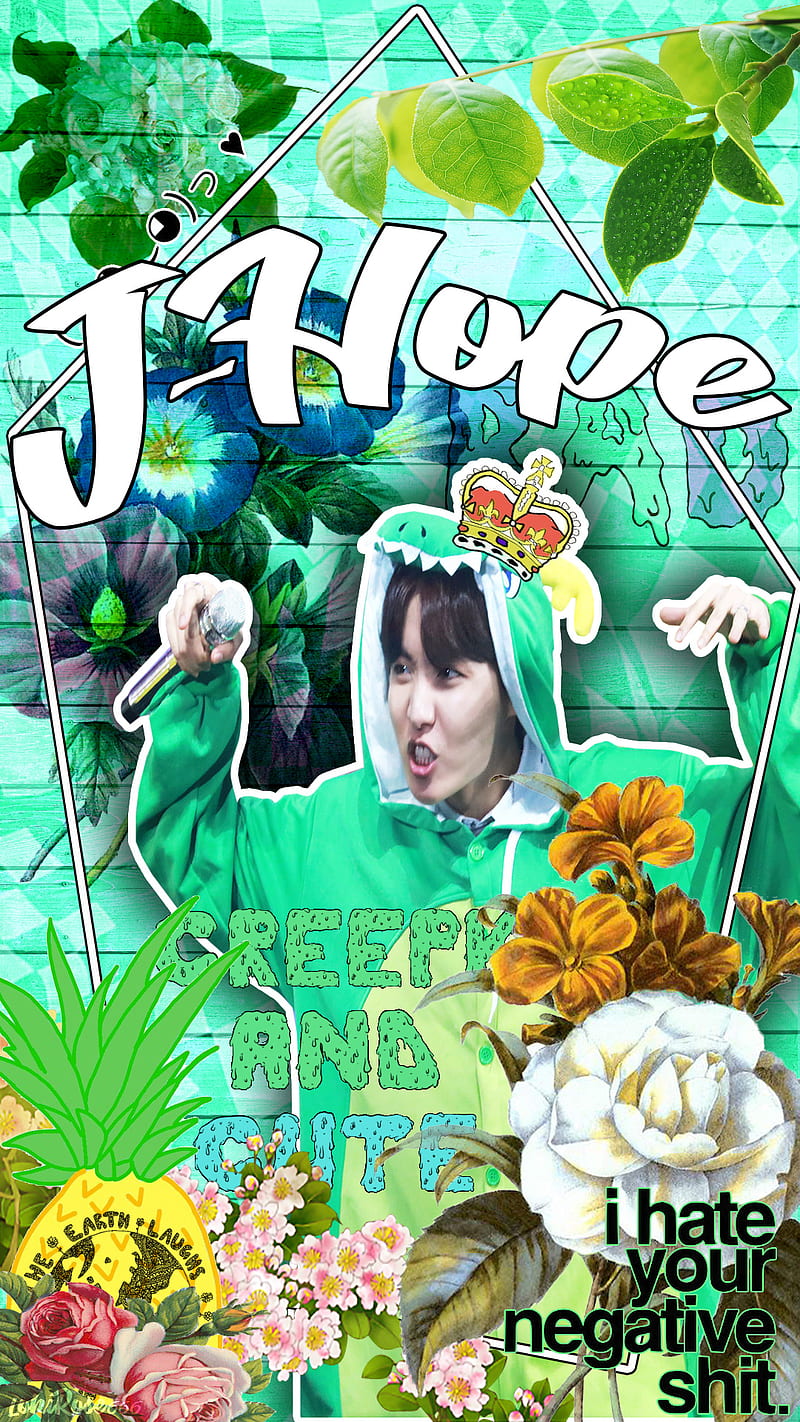 J-Hope, bts, green, jhope, HD phone wallpaper