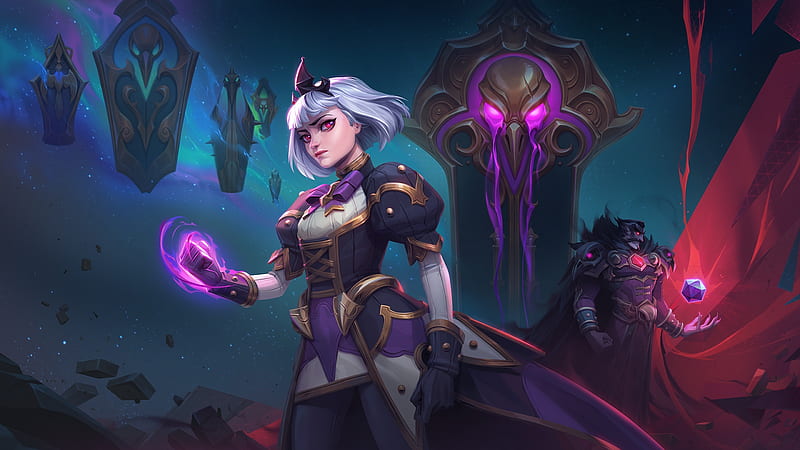 heroes of the storm, orphea, magic, gloves, Games, HD wallpaper